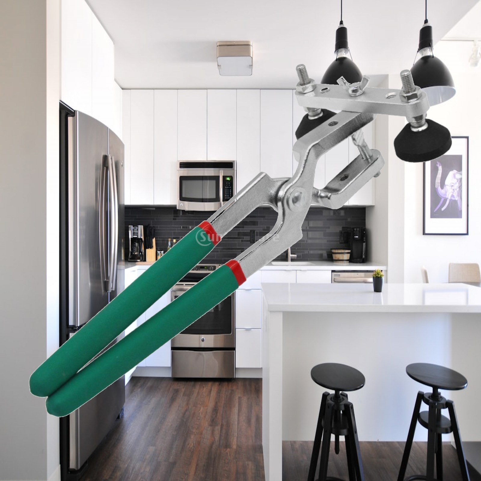 Pliers - Kenar Sıkıştırmalı Onarım Pensesi, Ayarlanabilir Uçlu