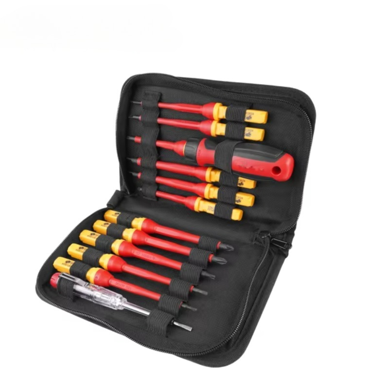 Screwdriver Set - 205513 13 Parça Endüstriyel Mini İzoleli