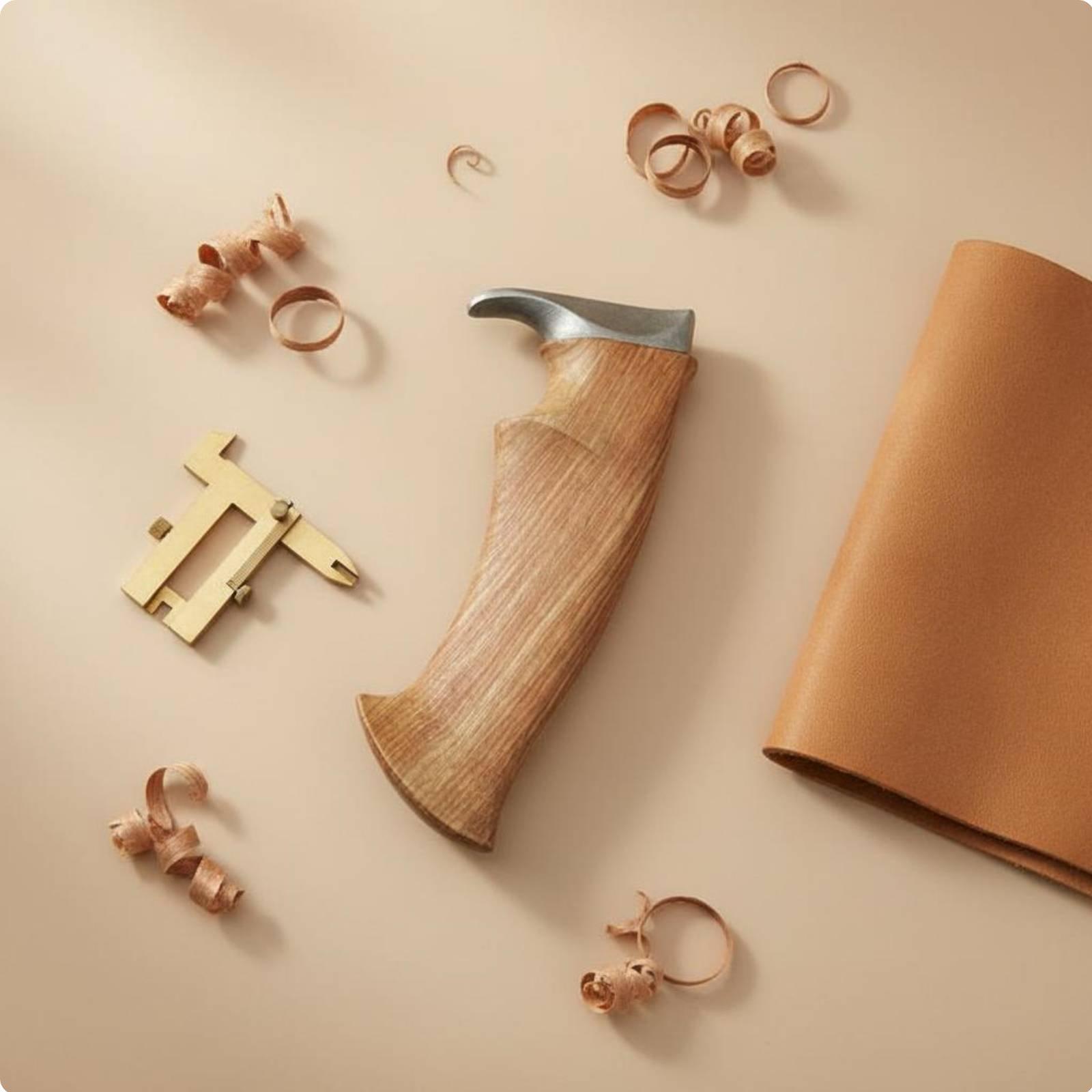 Tool Bag - Kişiselleştirilebilir Ahşap DIY Montaj Aleti Sap
