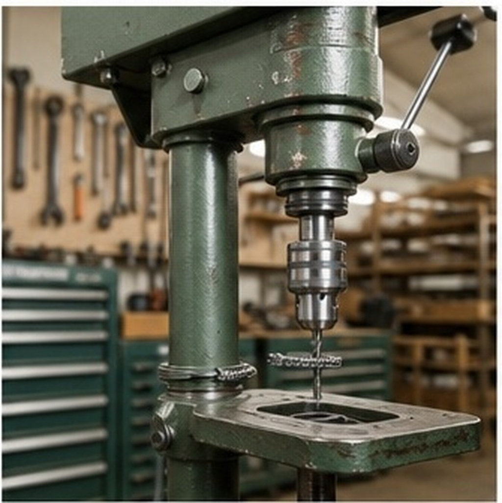 Drill Press - 2 Adet Hassas Yaylı Yaylar, Matkap